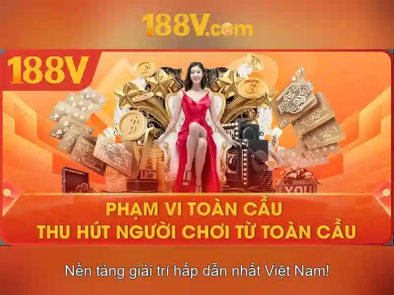 188V – Nền tảng giải trí trực tuyến uy tín tại châu Á, tải 188v nhanh chóng, an toàn, đa dạng trò chơi Slot